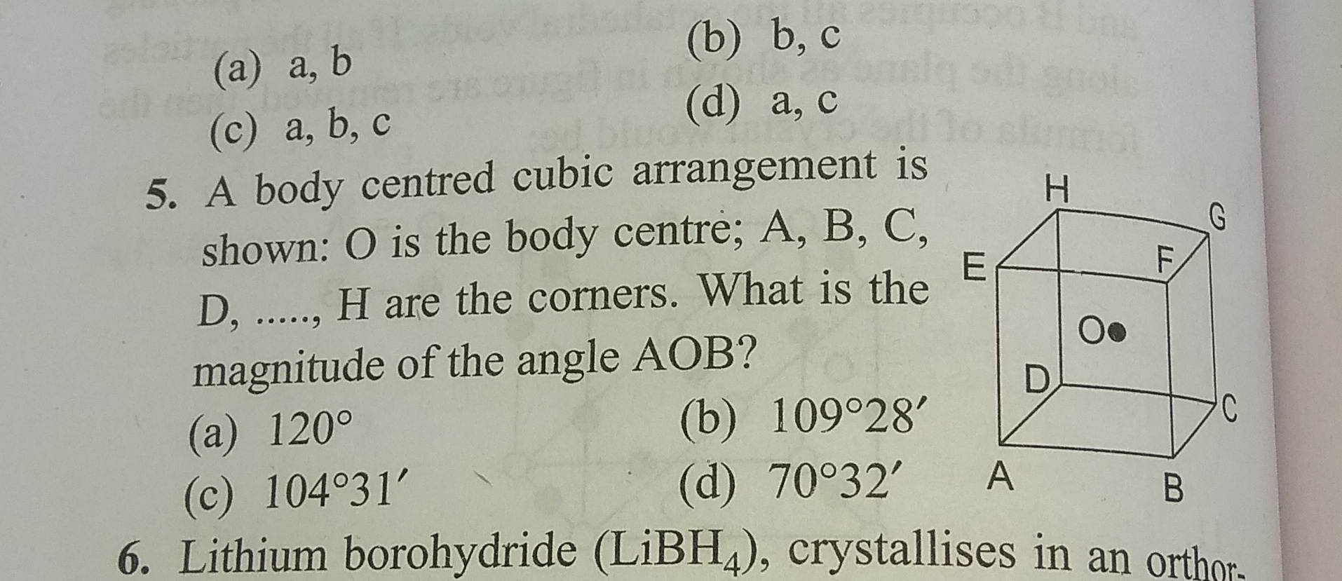 Question image for How can we find the angle not only in this case b